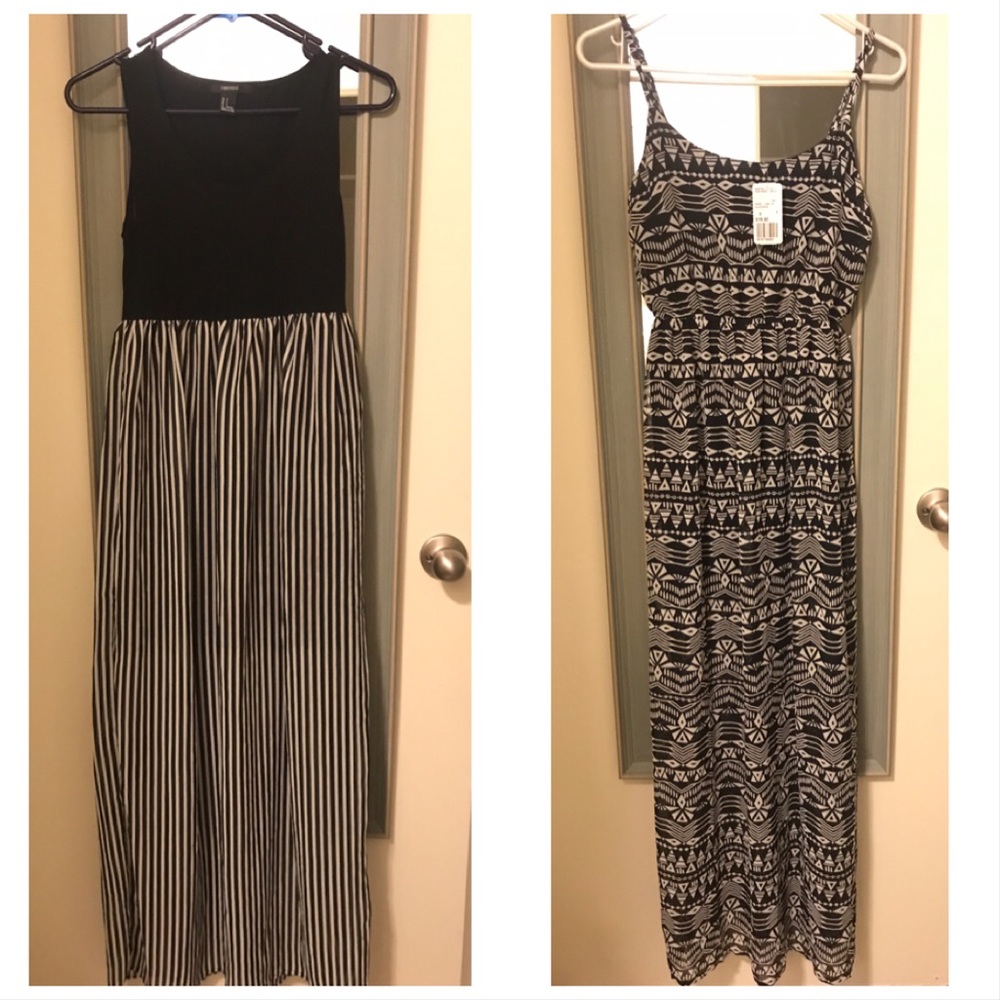 2 Brandnew Forever 21 Maxi Dress size Small